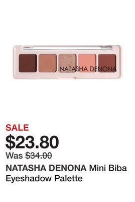 Sephora Mini biba eyeshadow palette offer