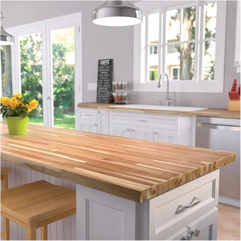 Home Hardware Acacia wood countertop: 72 x 25-1/2 x 1-1/2 | 96 x 25-1/2 x 1-1/2 offer