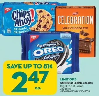 Giant Tiger Christie cookies offer
