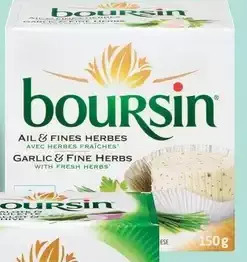 Giant Tiger Boursin cheese offer