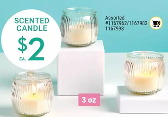 Giant Tiger Scented candle offer