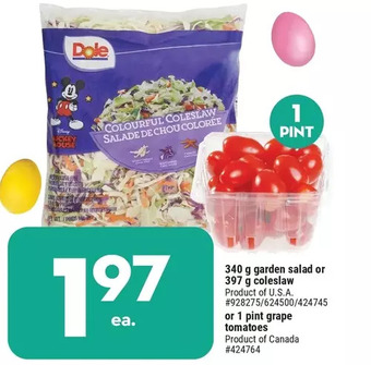 Giant Tiger 340 g garden salad offer