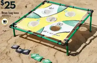 Giant Tiger Bean bag toss offer