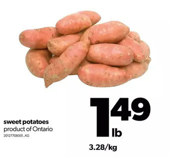 Real Canadian Superstore Sweet potatoes offer