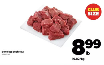 Real Canadian Superstore Boneless beef stew offer