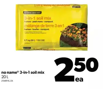 Real Canadian Superstore No name 3-in-1 soil mix offer