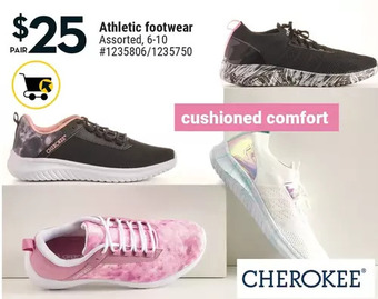 Giant Tiger Cherokee athletic footwear offer