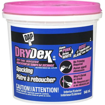 Home Depot Dap drydex spackling offer