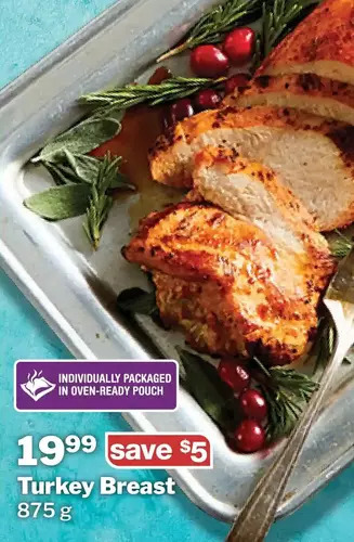 M & M Food Market Turkey breast offer
