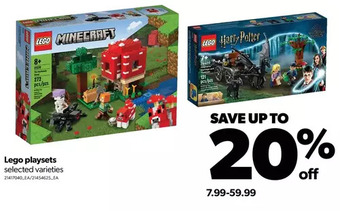 Real Canadian Superstore Lego playsets offer