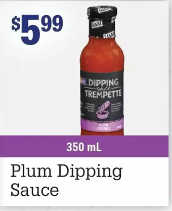M & M Food Market Plum dipping sauce offer