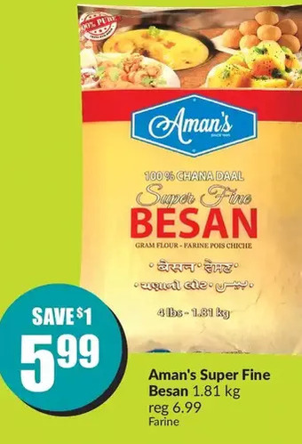 FreshCo Aman's super fine besan offer