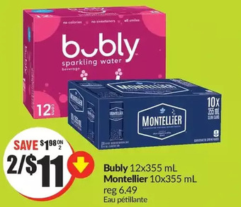 FreshCo Bubly | montellier offer