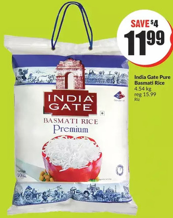 FreshCo India gate pure basmati rice offer