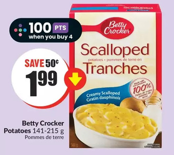 FreshCo Betty crocker potatoes offer