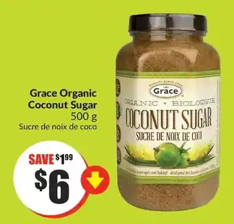 FreshCo Grace organic coconut sugar offer