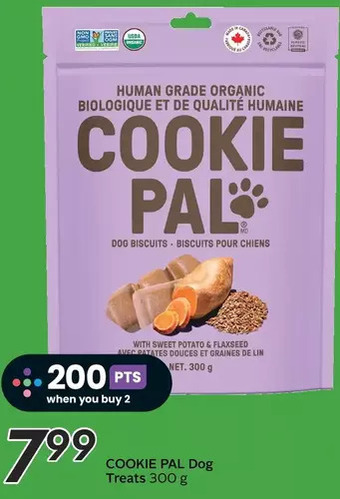 Sobeys Cookie pal dog treats offer
