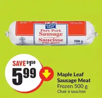 FreshCo Maple leaf sausage meat offer
