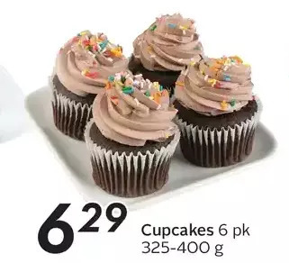 Sobeys Cupcakes offer