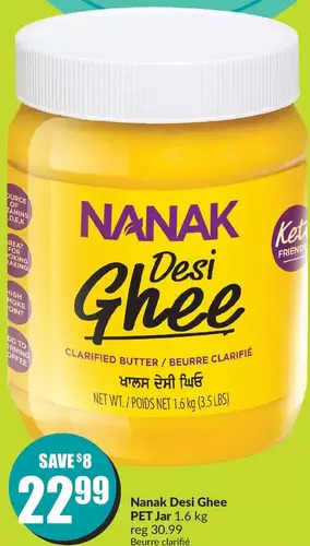 FreshCo Nanak desi ghee pet jar offer