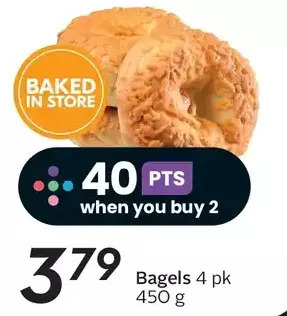 Sobeys Bagels offer