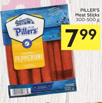 Foodland Piller's meat sticks offer