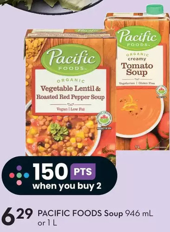 Sobeys Pacific foods soup offer