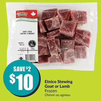 FreshCo Etnico stewing goat or lamb offer