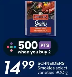 Sobeys Schneiders smokies offer