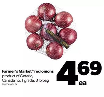 Real Canadian Superstore Farmer's market red onions offer