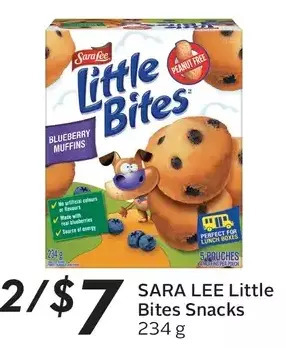 Sobeys Sara lee little bites snacks offer