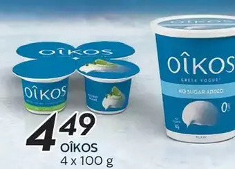 Sobeys Oîkos offer
