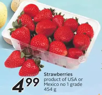 Sobeys Strawberries offer