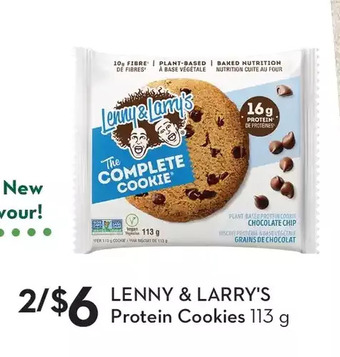 Sobeys Lenny & larry's protein cookies offer