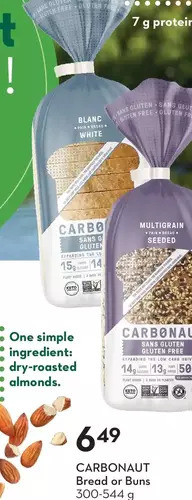 Sobeys Carbonaut bread or buns offer