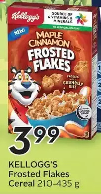 Sobeys Kellogg's frosted flakes cereal offer