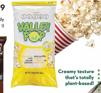 Sobeys Valley pop ready to eat popcorn offer