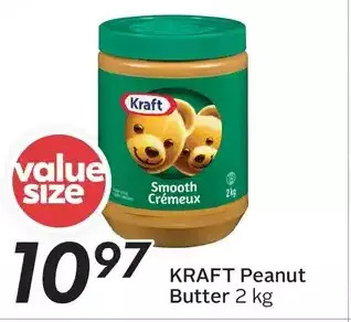 Sobeys Kraft peanut butter offer
