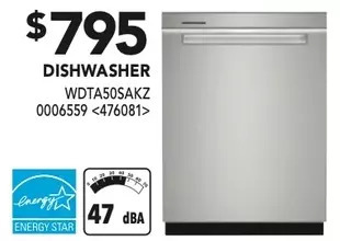 Lowe's Whirlpool dishwasher offer