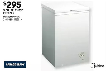 RONA Midea 5 cu. ft. chest freezer offer
