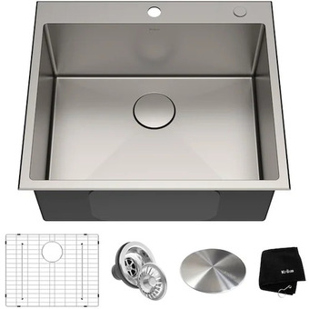 RONA Kräus dual mount single kitchen sink offer