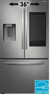 Lowe's Samsung 27 cu. ft. refrigerator offer