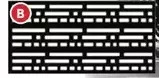 RONA Barrette decorative panels morse black offer