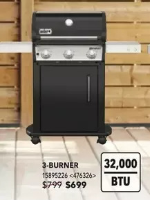 RONA Weber spirit barbecues 3-burner offer