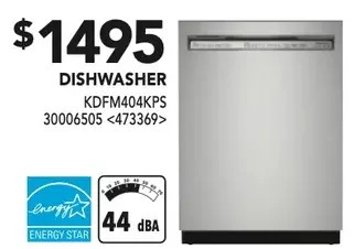 RONA Kitchenaid dishwasher offer