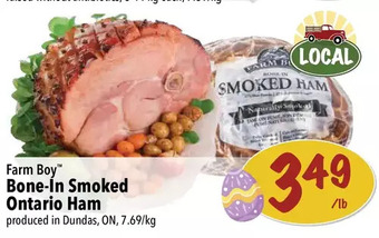 Farm Boy Farm boy bone-in smoked ontario ham offer