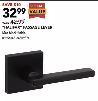 RONA Weiser halifax passage lever offer