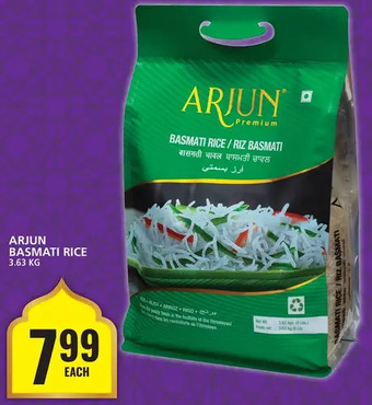 Food Basics Arjun basmati rice offer