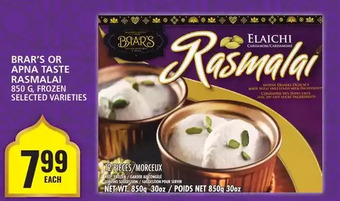 Food Basics Brar's or apna taste rasmalai offer