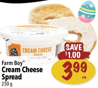 Farm Boy Farm boy cream cheese spread offer